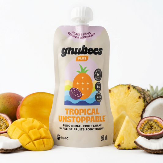 Gnubees Plus, Tropical Unstoppable 250mL – Case of 6
