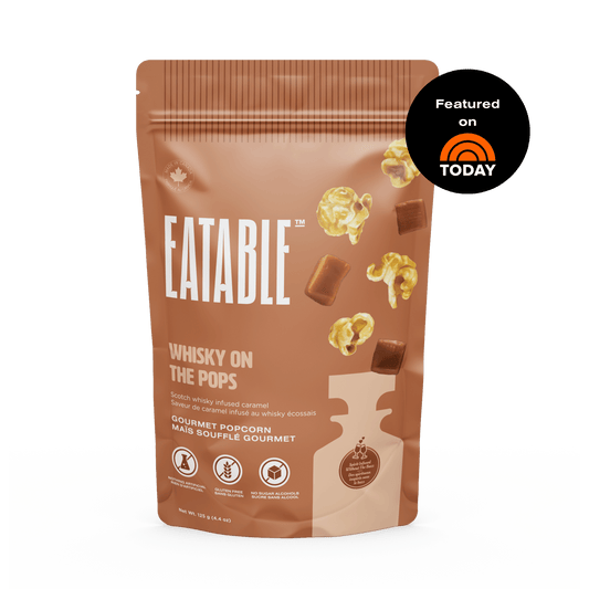 Eatable Popcorn Whisky On The Pops 125g – Case of 6
