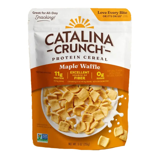 Catalina Crunch Cereal Maple Waffle 255g – Case of 6