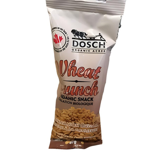 Dosch Wheat Crunch Cinnamon Sugar 40g – Case of 12