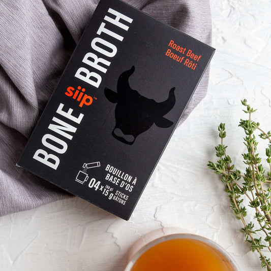 Siip Bone Broth Roast Beef 4ct – Case of 12
