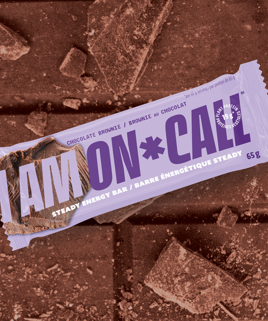 On Call Energy Bar Chocolate Brownie 65g – Case of 12