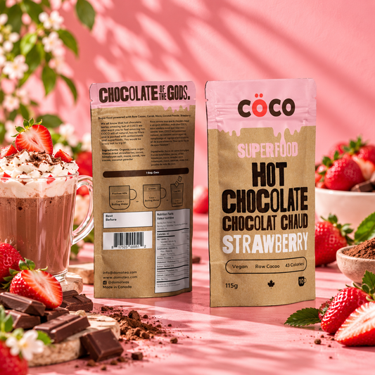COCO Hot Chocolate Strawberry 115g – Case of 6