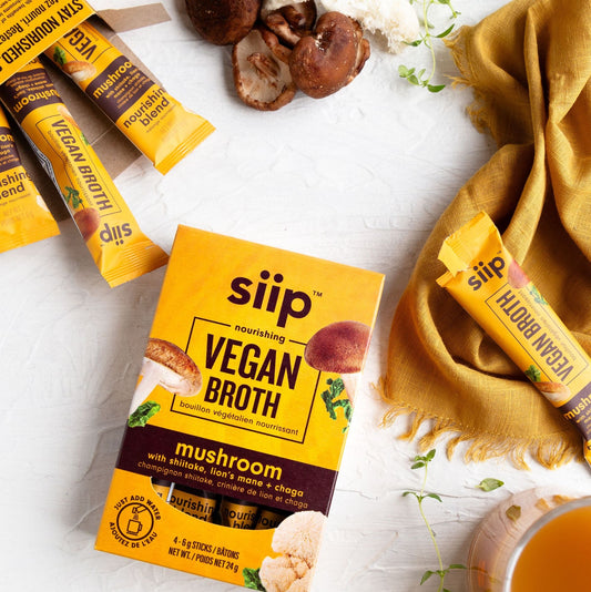 Siip Broth Vegan Mushroom 4ct – Case of 12
